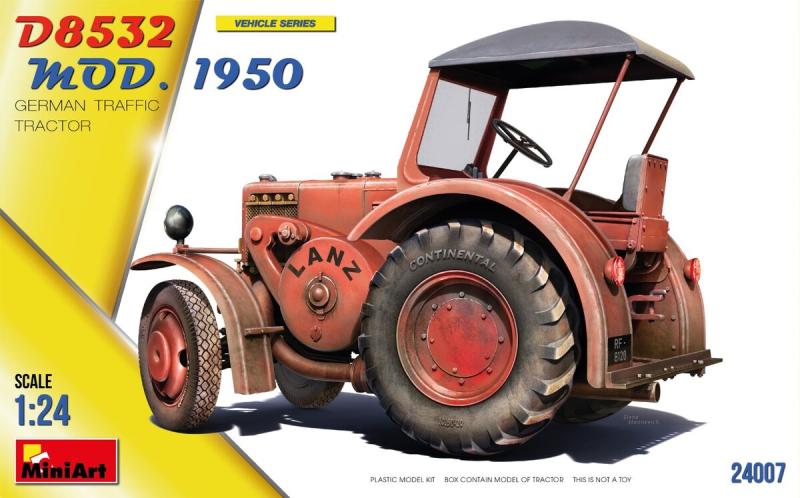 D8532 MOD. 1950 German Traffic Tractor 1/24