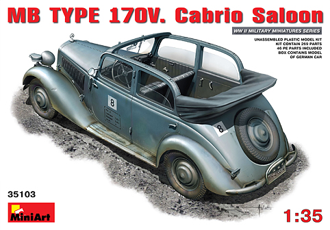 German Staff Car 170V 1/35