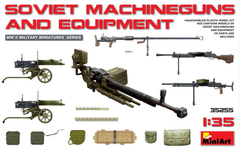 SOVIET MACHINEGUNS AND EQUIPMENT 1/35