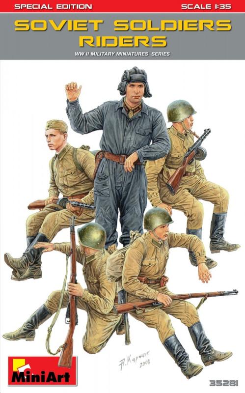 Soviet Soldiers Riders Special Edition 1/35