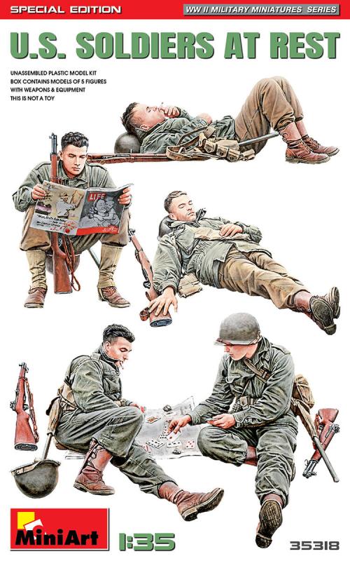U.S. Soldiers at Rest Special Edition 1/35