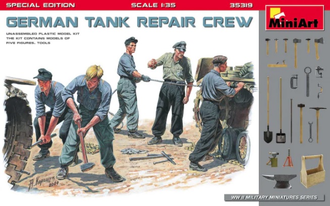 German Tank Repair Crew Special Edition 1/35