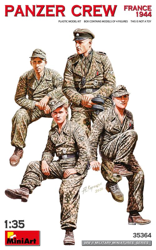 PANZER CREW. FRANCE 1944 1/35