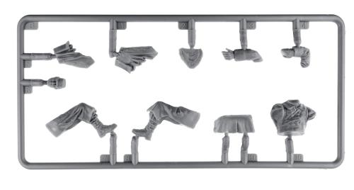 GERMAN TANK RIDERS. WINTER UNIFORM 1944-45 1/35