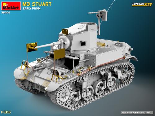 M3 STUART EARLY PROD. INTERIOR KIT 1/35