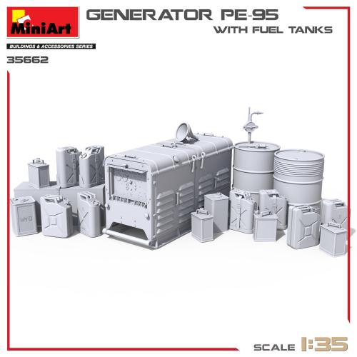 GENERATOR PE-95 WITH FUEL TANKS 1/35