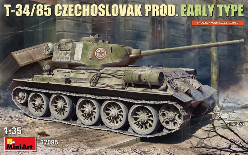 T-34/85 CZECHOSLOVAK PROD. EARLY TYPE 1/35