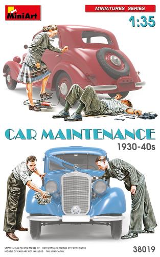 Car Maintenance 1930-40s 1/35