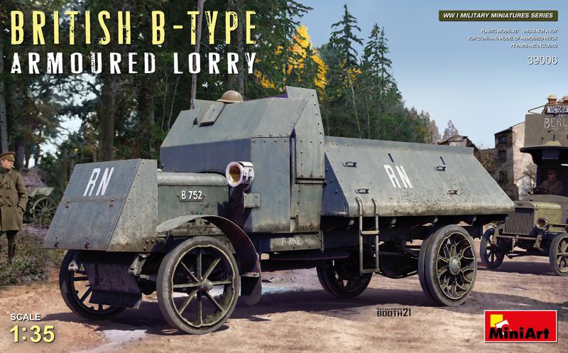 BRITISH B-TYPE ARMOURED LORRY 1/35