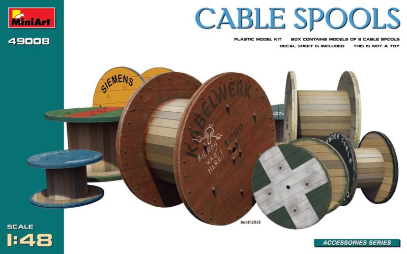 Cable Spools 1/48