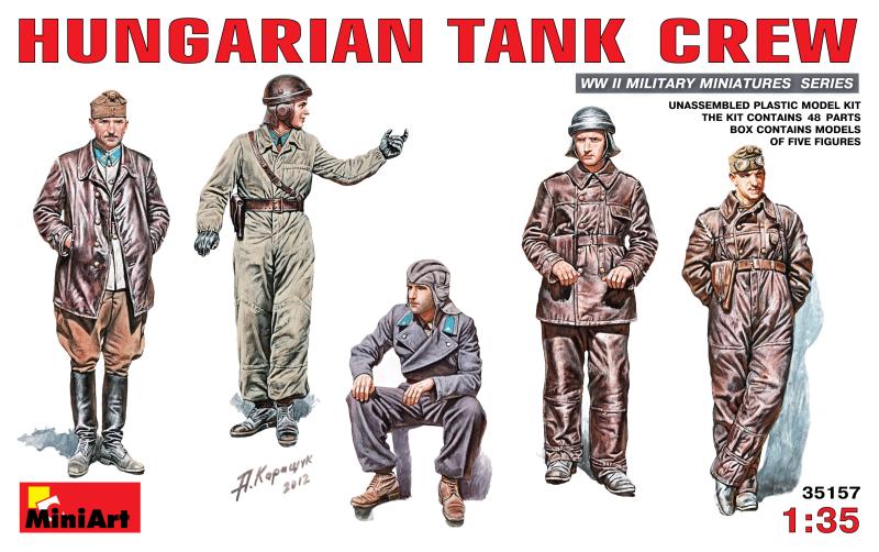 HUNGARIAN TANK CREW 1/35