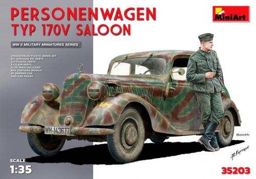 Personenwagen TYP 170V SALOON 1/35