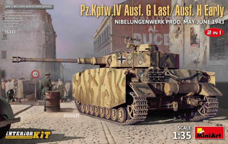 Pz.Kpfw.IV Ausf. G Last/Ausf. H, early 1/35