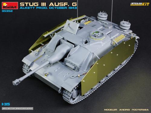 StuG.III Ausf.G Alkett Prod. October 1943 (Interior Kit) 1/35