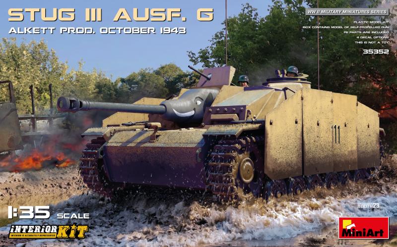 StuG.III Ausf.G Alkett Prod. October 1943 (Interior Kit) 1/35
