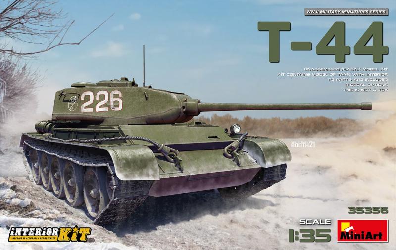 T-44 INTERIOR KIT 1/35