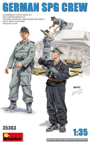 GERMAN SPG CREW 1/35
