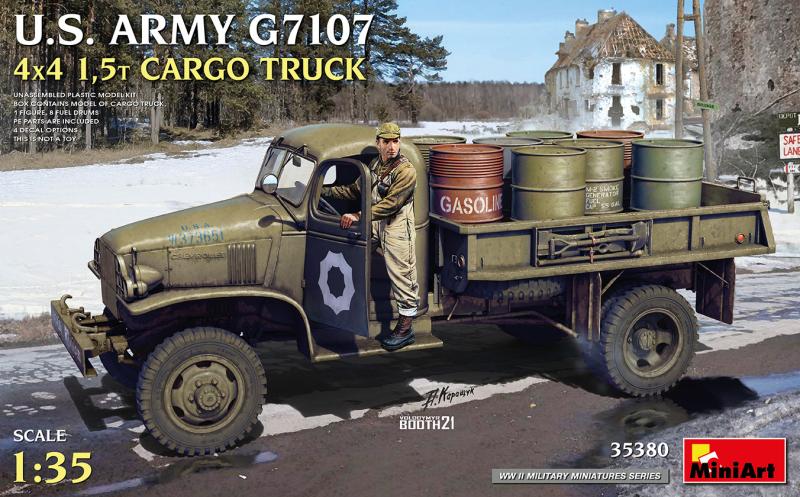 U.S. ARMY G7107 4X4 1,5t CARGO TRUCK 1/35