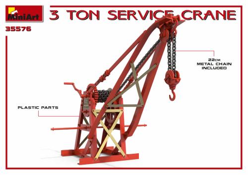 3 TON SERVICE CRANE 1/35