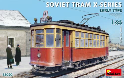 SOVIET TRAM X-SERIES. EARLY TYPE 1/35