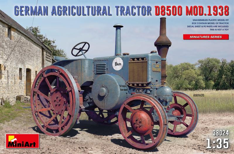 GERMAN AGRICULTURAL TRACTOR D8500 MOD. 1938 1/35