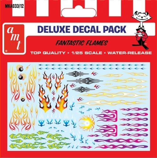 Fantastic Flames Decal Pack 1/25