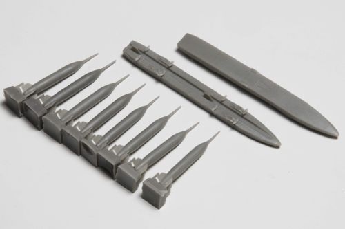 SAAB 37 Viggen - Virgo Fragmentation Bombs & m/71 Launcher (2 pcs) (AFX/EXC) 1/48