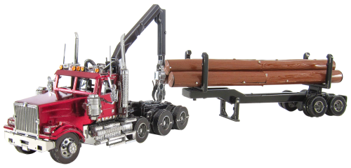 Premium Western Star 4900 Log Truck & Trailer