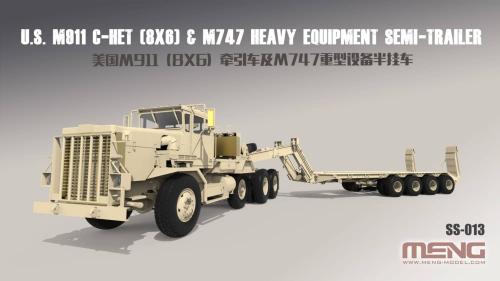 US M911 C-HET & M747 Semi-Trailer 1/35