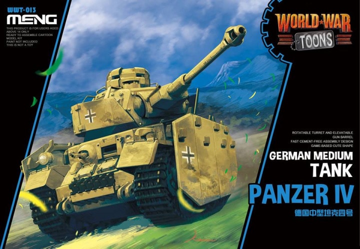 Panzer IV German Medium Toon Tank