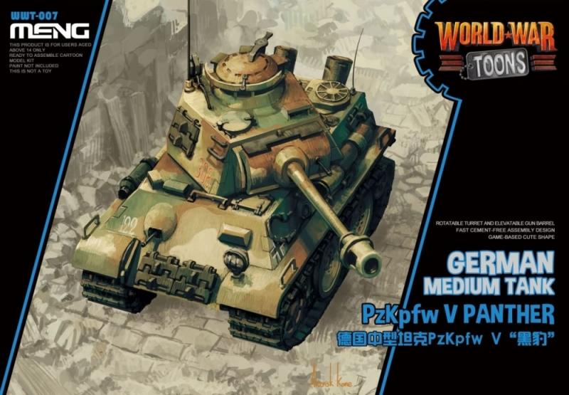 German PzKpfw V Panther World War Toon