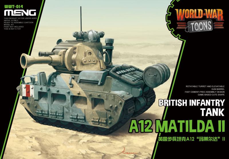 British Infantry Tank A12 Matilda
