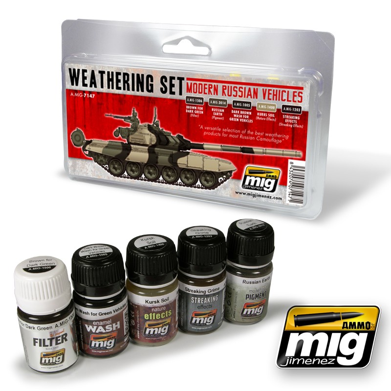 MODERN RUSSIAN VEHICLES WEATHERING SET