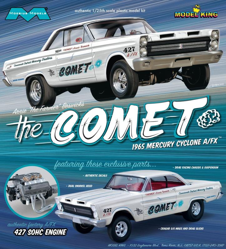 Arnie "The Farmer" Beswick's 1965 Mercury Comet Cyclone A/FX The Comet 1:25