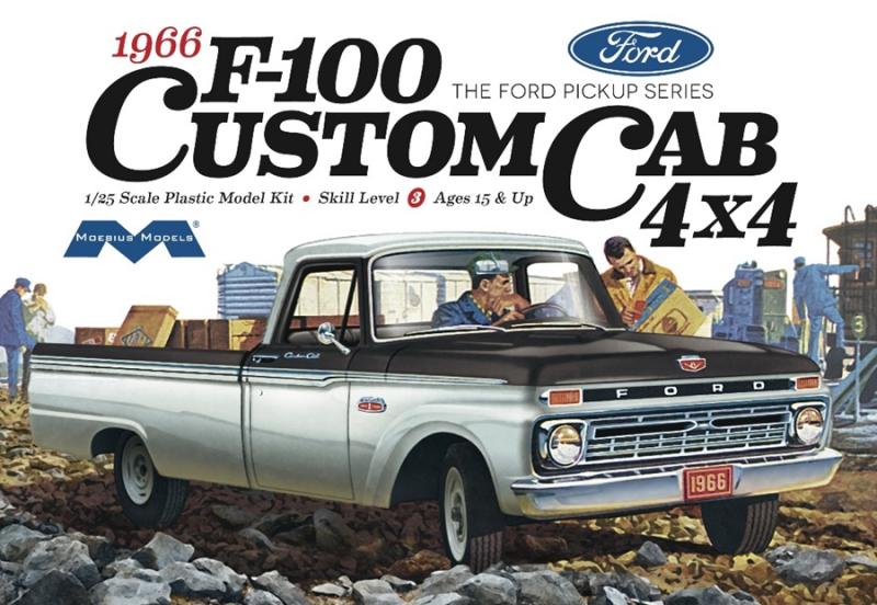 1966 Ford F100 Custom Cab 4x4 1/25