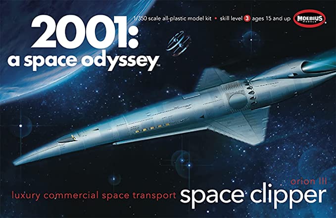 2001: a space odyssey Space Clipper Orion III Luxury commercial space transport 1/350