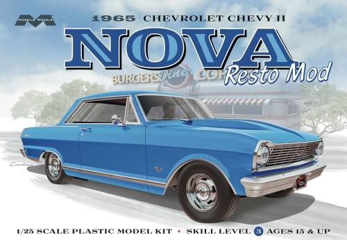 1965 Chevrolet Chevy II Nova Resto Mod 1:25