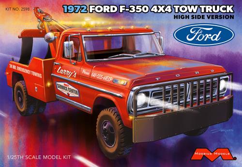 1972 Ford F-350 4X4 High Side Tow Truck 1:25