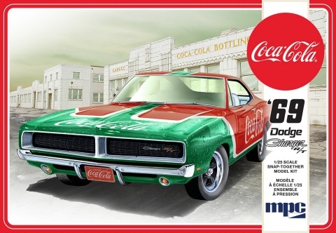 1969 Dodge Charger R/T Coca Cola NO GLUE 1/25