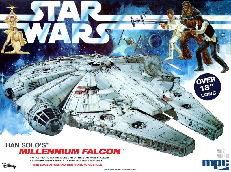 Han Solo's Millennium Falcon Star Wars 1/72