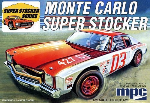 1971 Chevy Monte Carlo super stocker 1/25