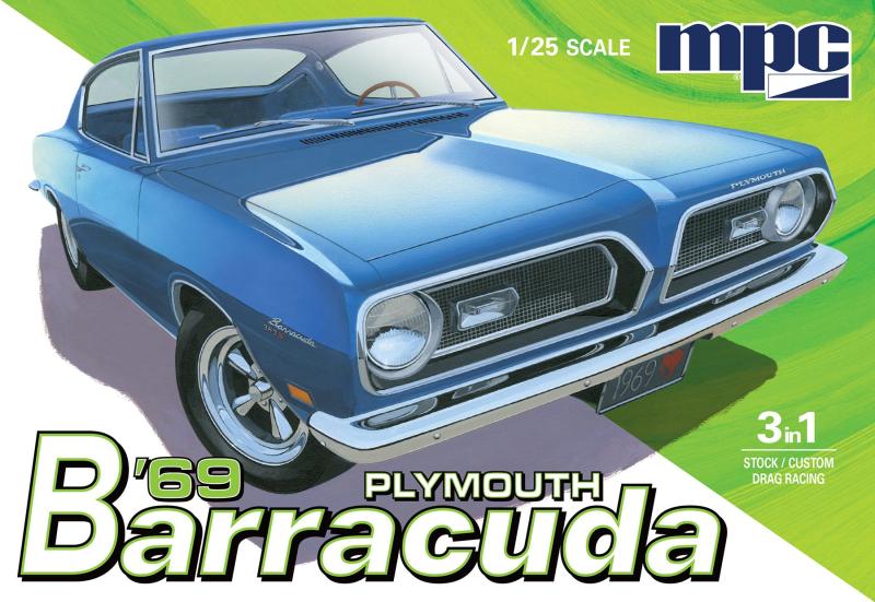 69 Plymouth Barracuda 1/25