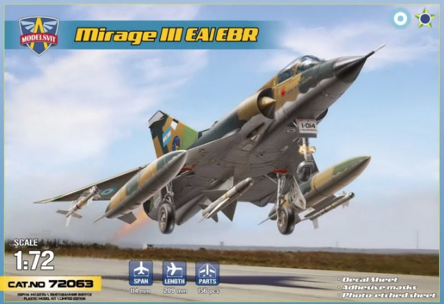 Mirage III EA/EBR Limited Edition 1/72