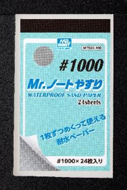 Mr. Waterproof Sand Paper #1000 (24-pck)