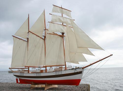 VEGA Sailing ship 87 cm 1/35