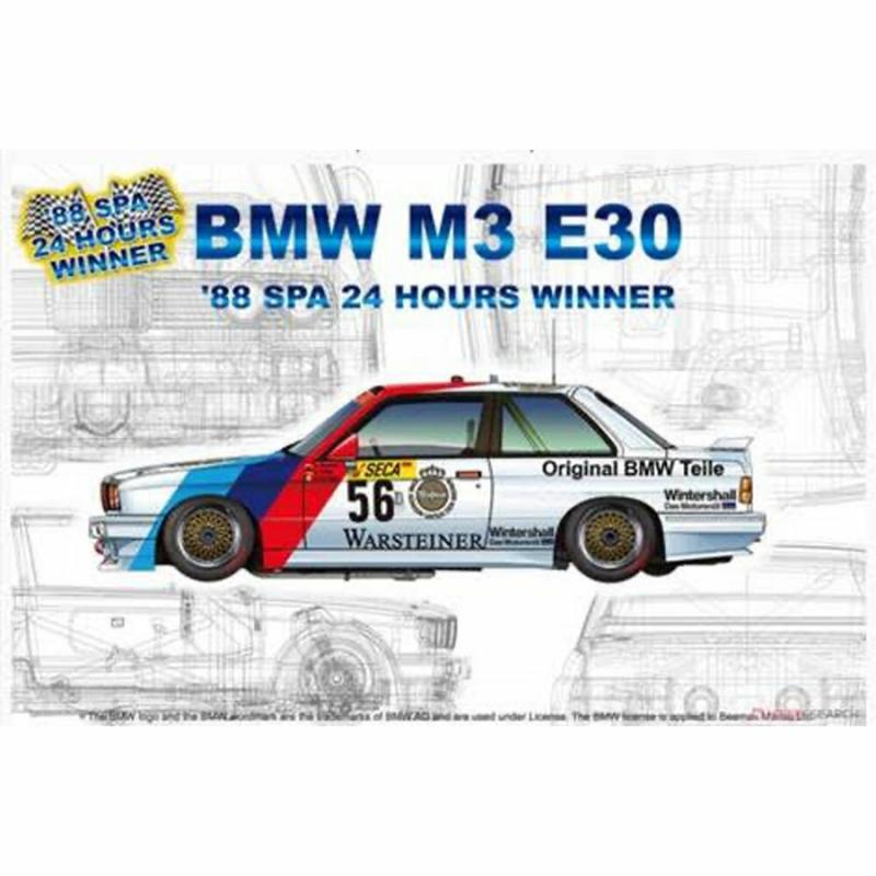 BMW M3 E30 '88 Spa 24H Winner 1/24