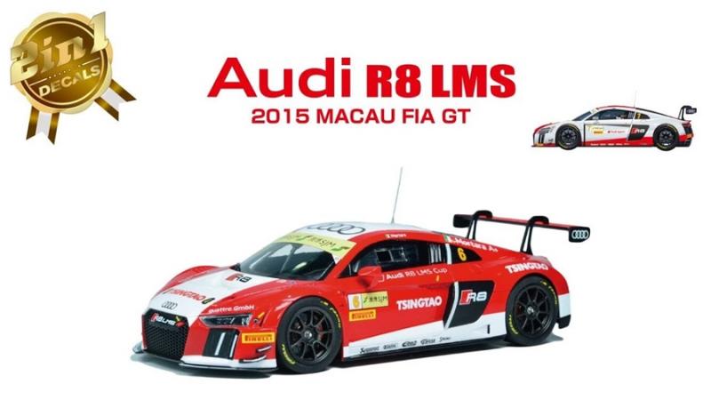 Audi R8 LMS Macau FIA GT 2015 1/24