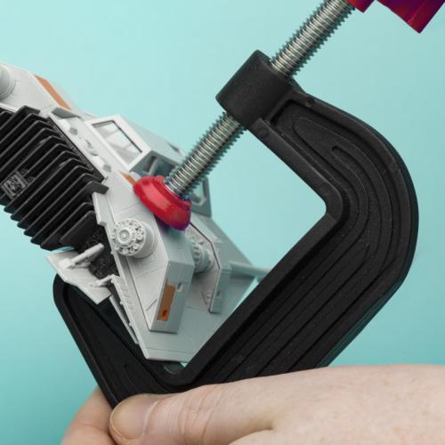 Plastic G-Clamps x3 (25, 50 & 75mm)