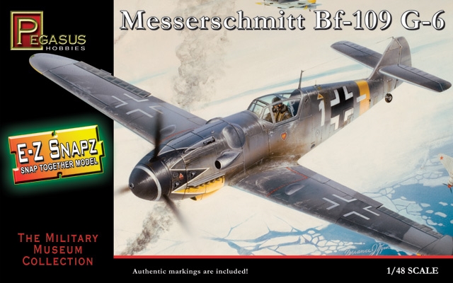 Messerschmitt Bf-109G6 - SNAP 1/48