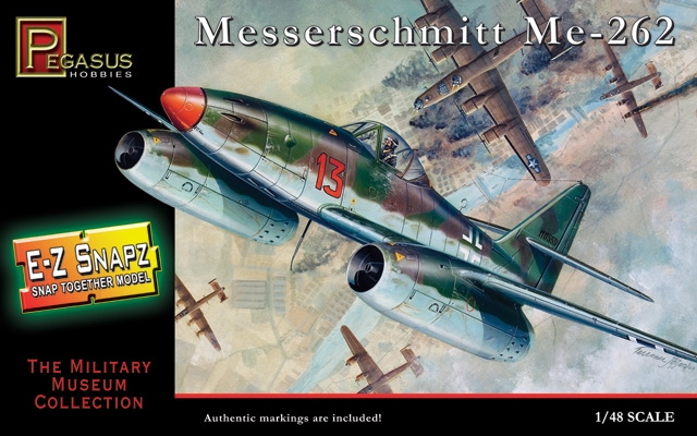 Messerschmitt Me-262 - SNAP 1/48